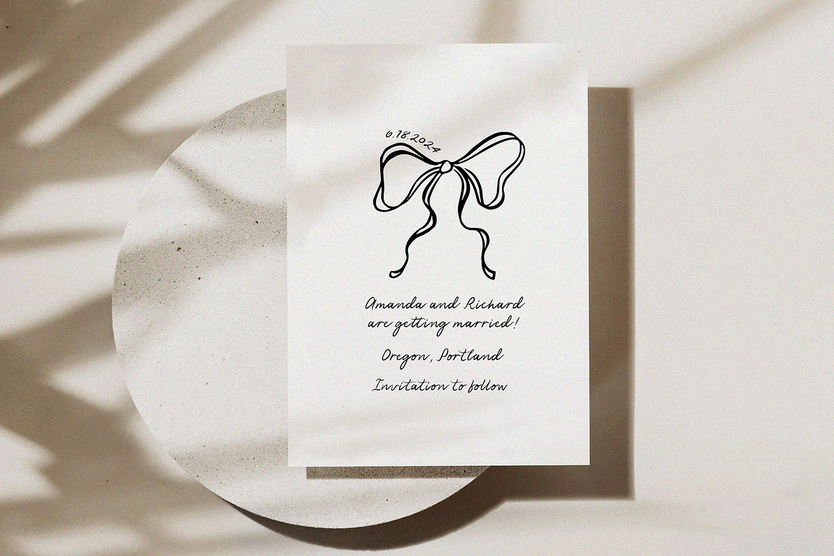 Rose Mary Handwritten Wedding Font preview 6