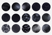 Black Foil & Glitter Textures, a Texture Graphic by CatJello Graphics (Thumbnail 9 of 14)