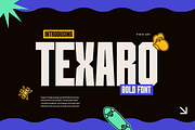 TEXARO, a Font by Pinisi ART (Thumbnail 1 of 10)