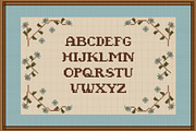 SQUARESTITCH by Natasha Reddy, a Serif Font by Natasha Reddy Studio (Thumbnail 2 of 4)