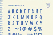 HandBlock Bold & Regular, a Font by Satchel & Sage (Thumbnail 6 of 7)