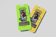 Social Media Mockup, an iPhone Mockup by kebunmockup (Thumbnail 5 of 5)