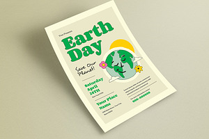 Earth Day Event Flyer