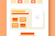 Landing Page Wireframe UX Layout, a Landing Page Template by ContestDesign (Thumbnail 3 of 6)
