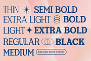 Soliver - Family Modern Slab Font, a Slab Serif Font by Say Studio (Thumbnail 2 of 10)