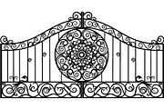 Vintage Iron Gate Bundle, a Decorative Illustration by Designer_Momina (Thumbnail 20 of 21)