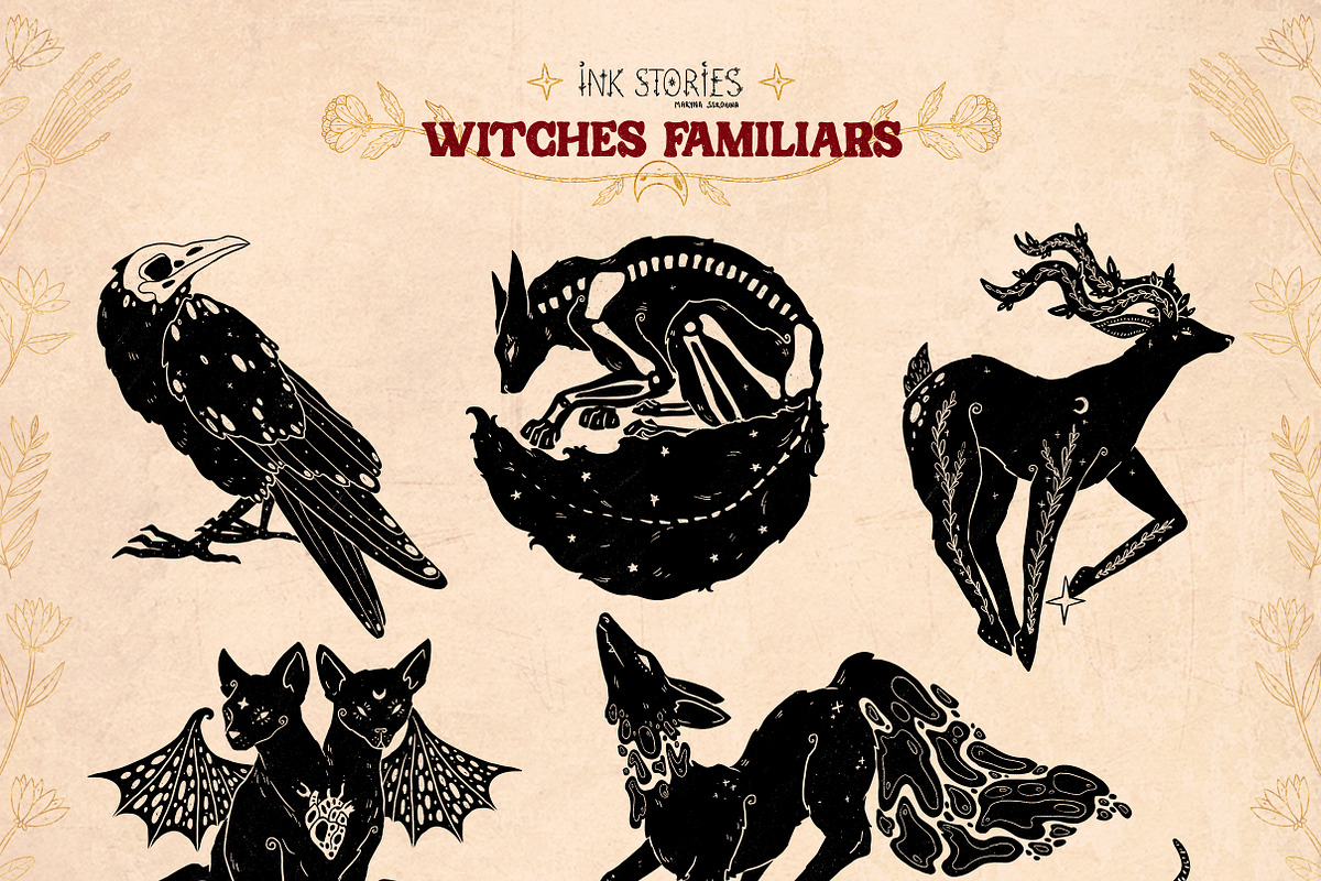 Witches Familiars, an Animal Illustration by Ink Stories (Photo 19 of 44)