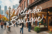 Quin Forte Hand Drawn Monoline Font, a Script Font by Maulana Creative (Thumbnail 5 of 7)