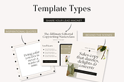 Instagram Post Template Luxe Canva, a Social Media Template by HerstedHertz (Thumbnail 8 of 9)