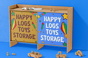 Firly Wooden Font, a Font by PutraCetol Studio (Thumbnail 3 of 5)
