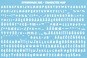 Strongman AOE, a Sans Serif Font by Astigmatic (Thumbnail 4 of 4)