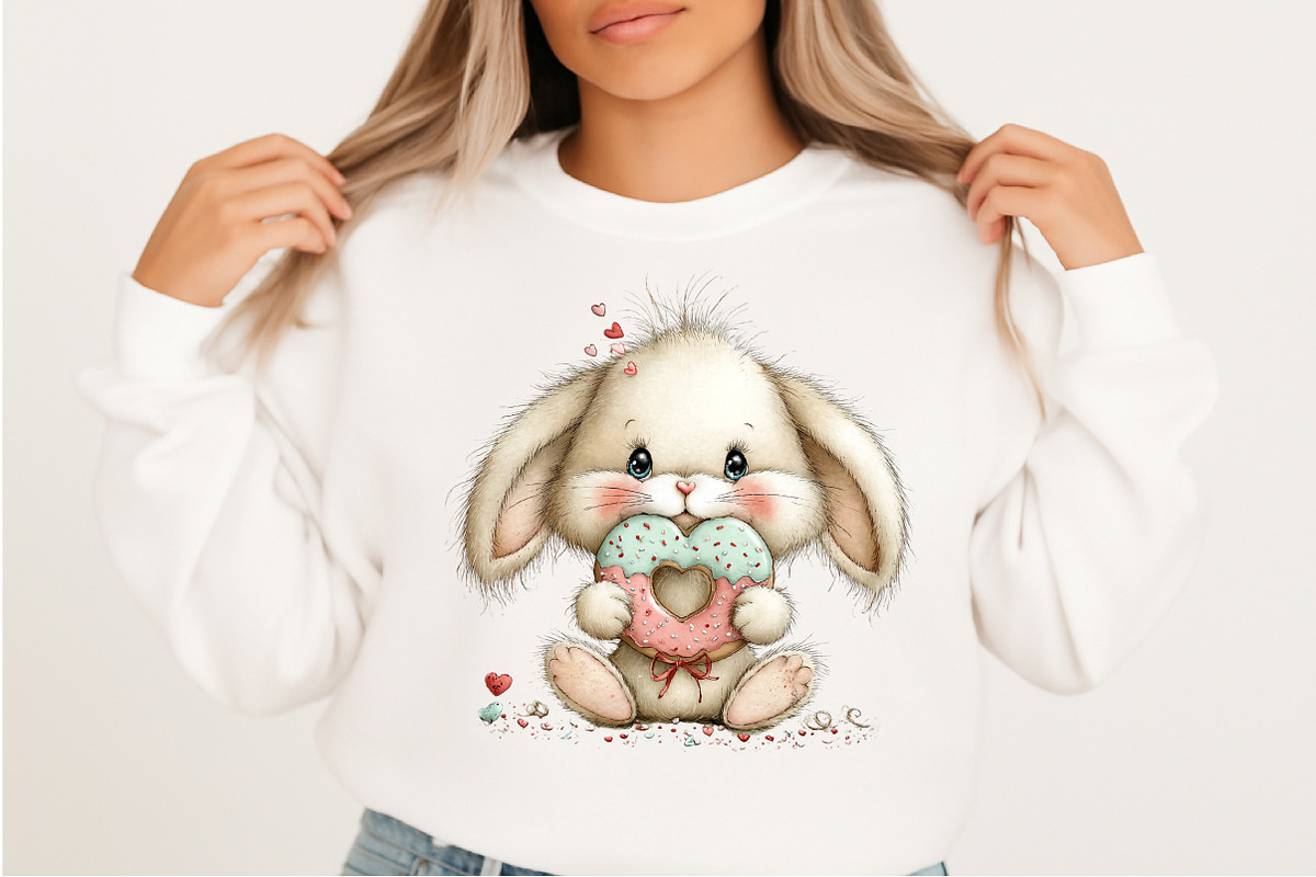 Whimsical Valentine Sweet Animals, an Illustration by Craft Nest (Photo 7 of 11)