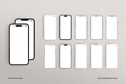 Minimal Website Mockup Scene Creator, an iPhone Mockup by Studio Dara (Thumbnail 10 of 24)
