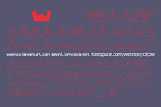 Cecile Font, a Font by weknow (Thumbnail 9 of 10)