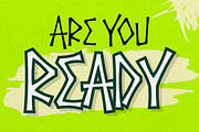 Yamer Zanily Font, a Handwritten Font by Mabhal Studio (Thumbnail 2 of 10)