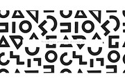Geometric Shapes, a Pattern Graphic by Nadezda (Thumbnail 4 of 6)