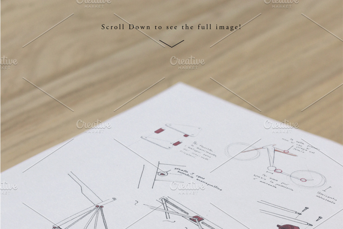 Sketch A4 Vertical Paper Mockup, a Print Template by manfredicalamai (Photo 3 of 4)