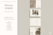 La Calma - Welcome Guide Template, a Presentation Template by Alubia design (Thumbnail 1 of 4)