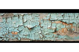 Peeling turquoise paint on rustic, a Background Photo by piter.goskov