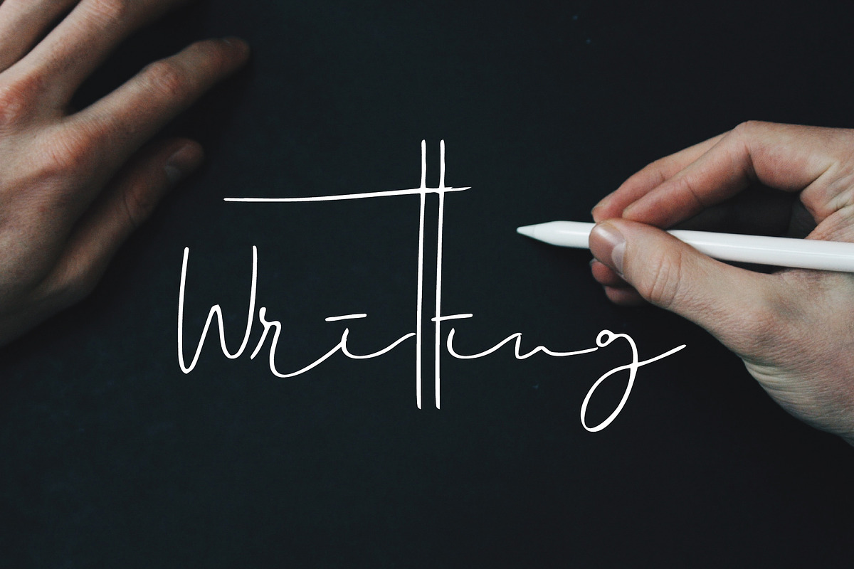 Signed font preview 4