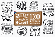 Huge Coffee SVG Bundle, a Food Illustration by HQDigitalArt (Thumbnail 6 of 15)