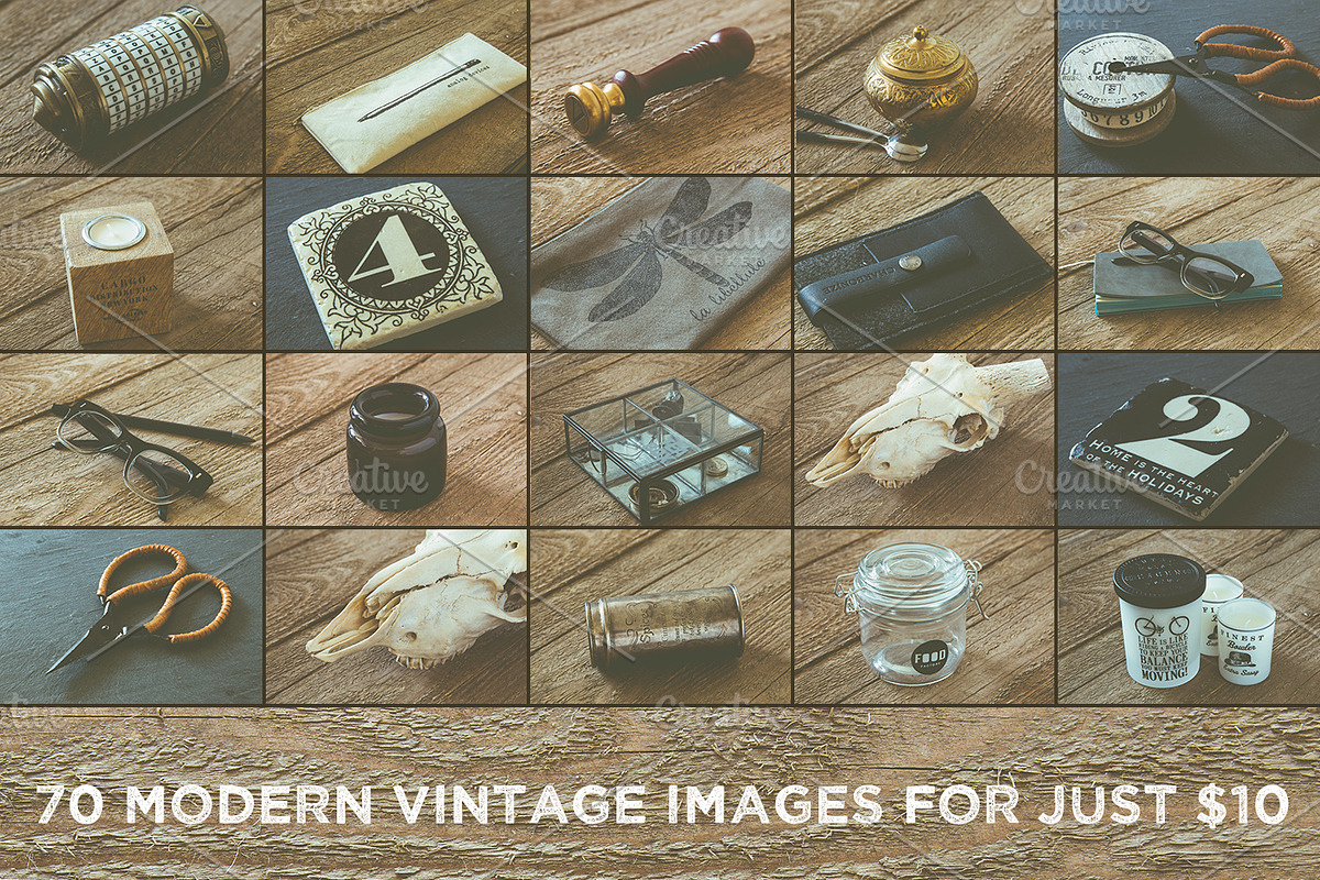 70 Modern vintage images preview 5