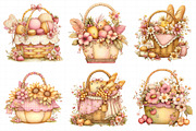 Summer Picnic Basket Clipart, an Illustration by Daily.Designs (Thumbnail 3 of 8)