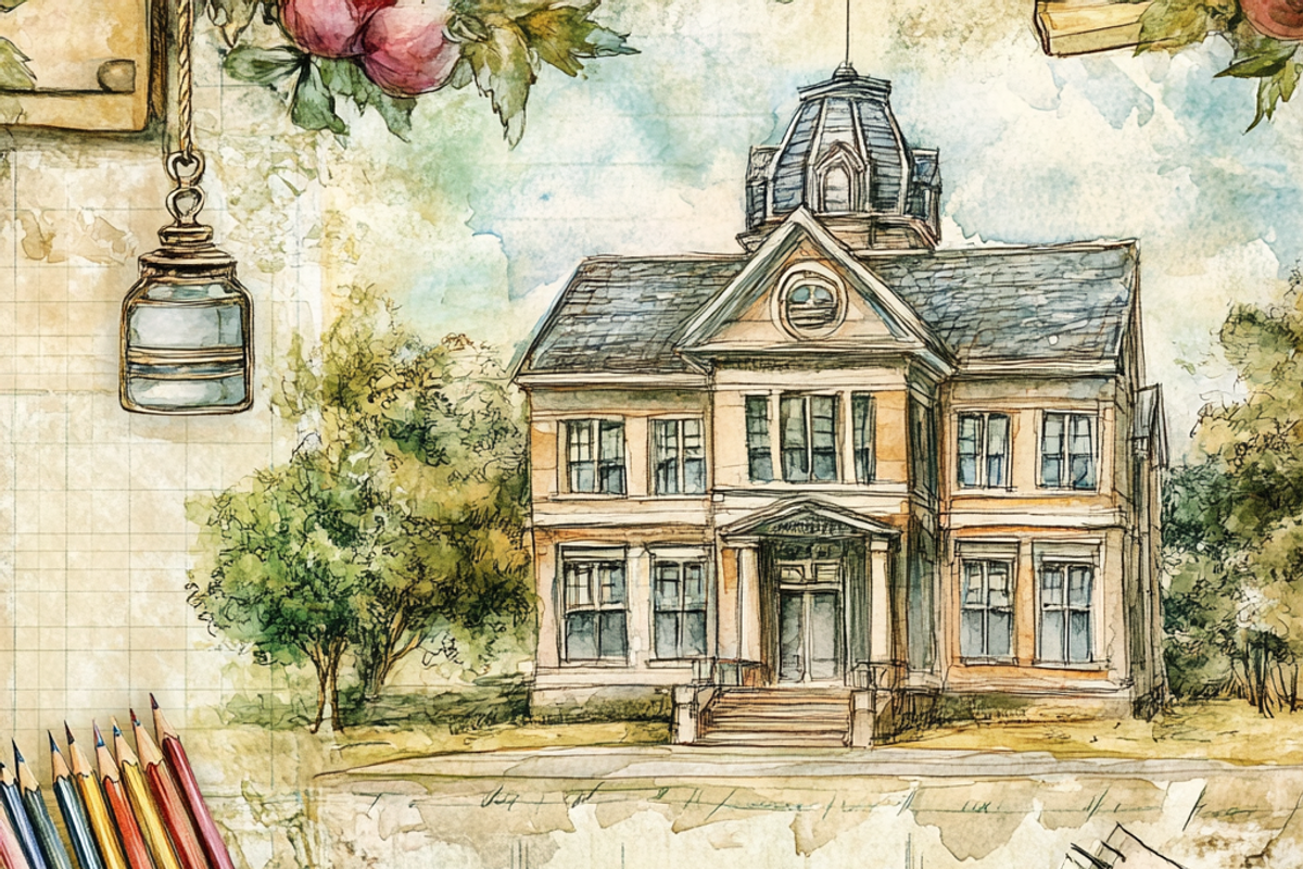 Rustic Back-to-school Cottagecore, a Background Graphic by Printable Treasure (Photo 5 of 5)