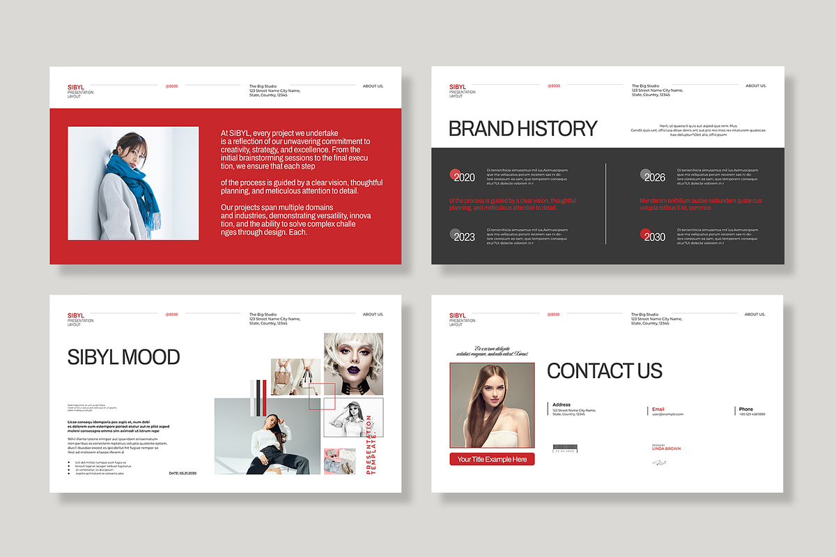 Sibyl Presentation Template