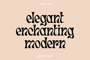 Kindred Youth, a Font by ngene (Thumbnail 9 of 10)
