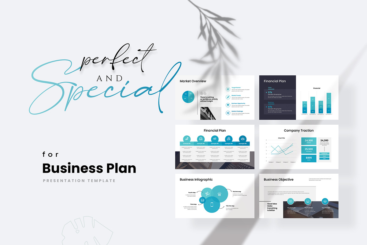 Business Plan Presentation Template preview 2