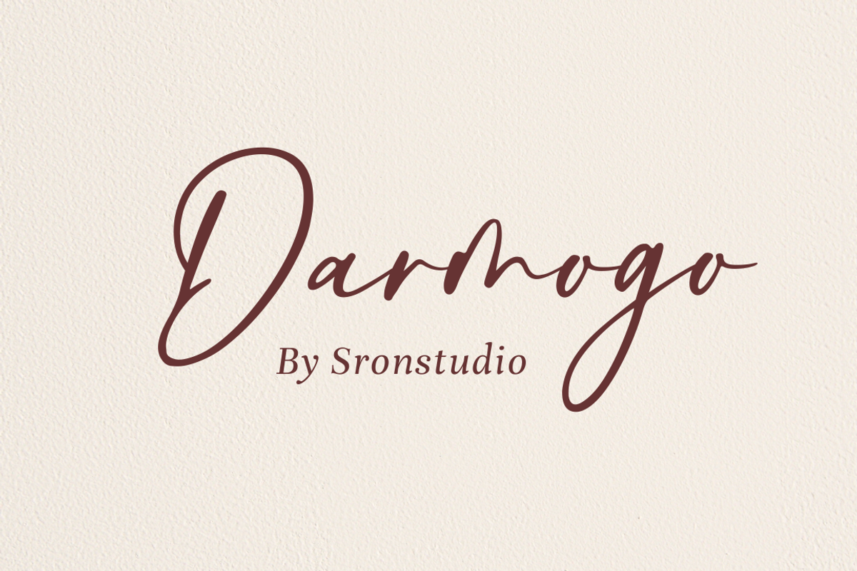 Darmogo - Modern Script