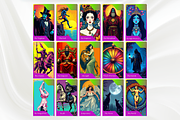 Pop Art Tarot Deck 78 Cards, a Decorative Illustration by Mugio (Thumbnail 2 of 5)