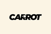 Carrot Logo Text Design Vector Icon, a Branding & Logo Template by Vectoryzen (Thumbnail 2 of 2)