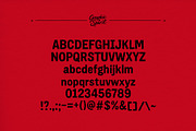Rough Stampy Distressed Stamped Font, a Font by Graphic Spirit (Thumbnail 12 of 12)
