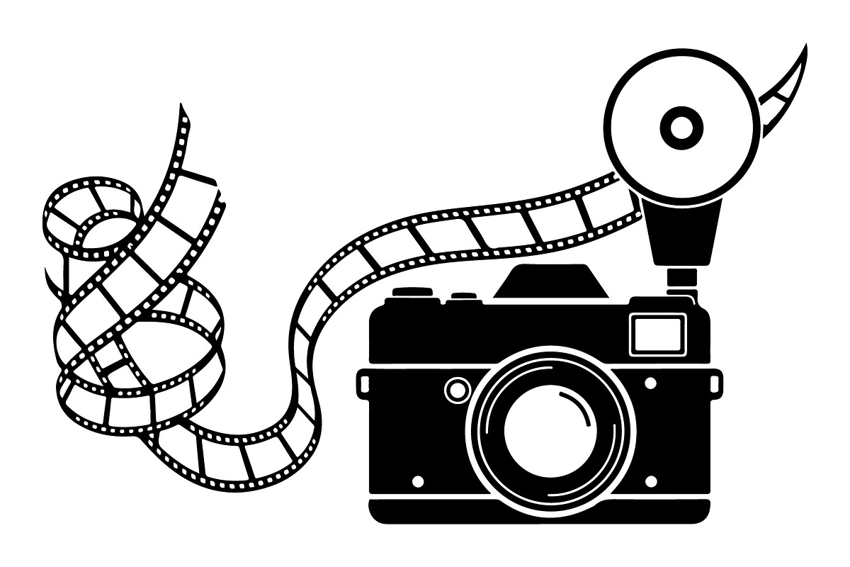Vintage Camera Film Silhouette, an Object Illustration by yasushie (Photo 26 of 31)