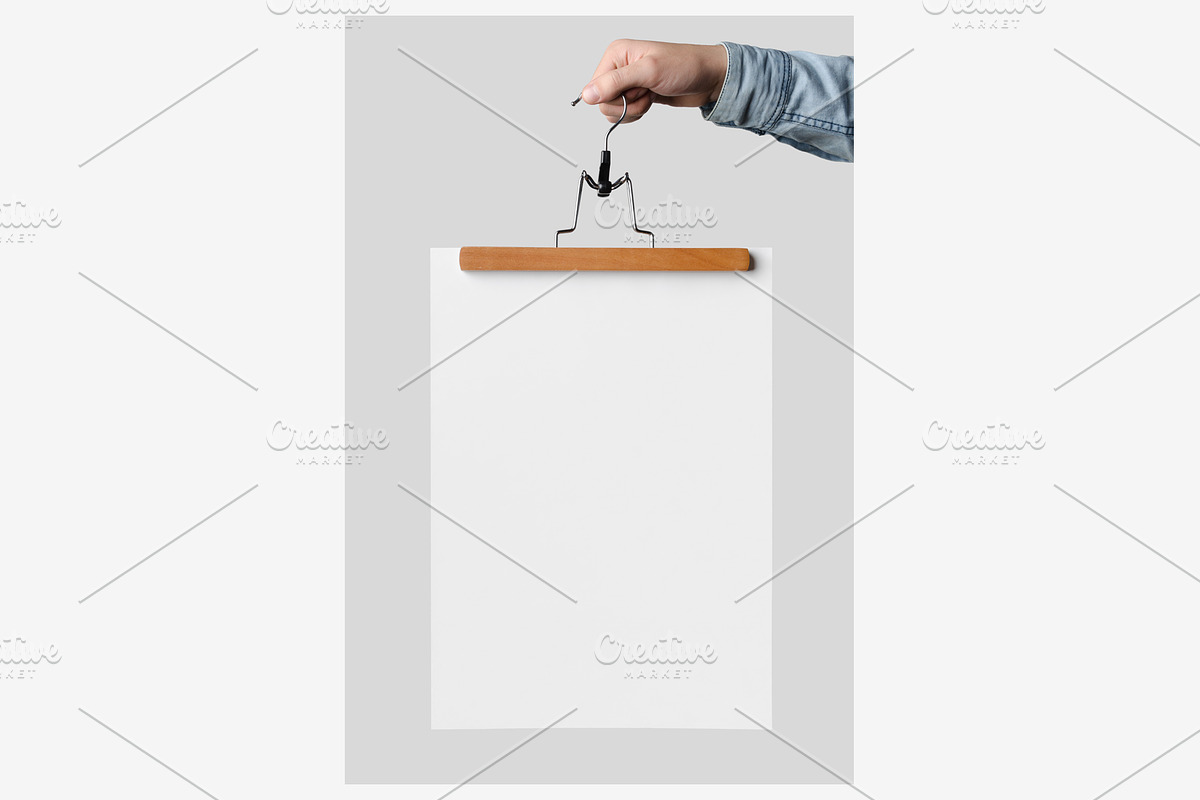 A3 Poster Mockup, an Advertising Mockup by Shablon (Photo 2 of 5)