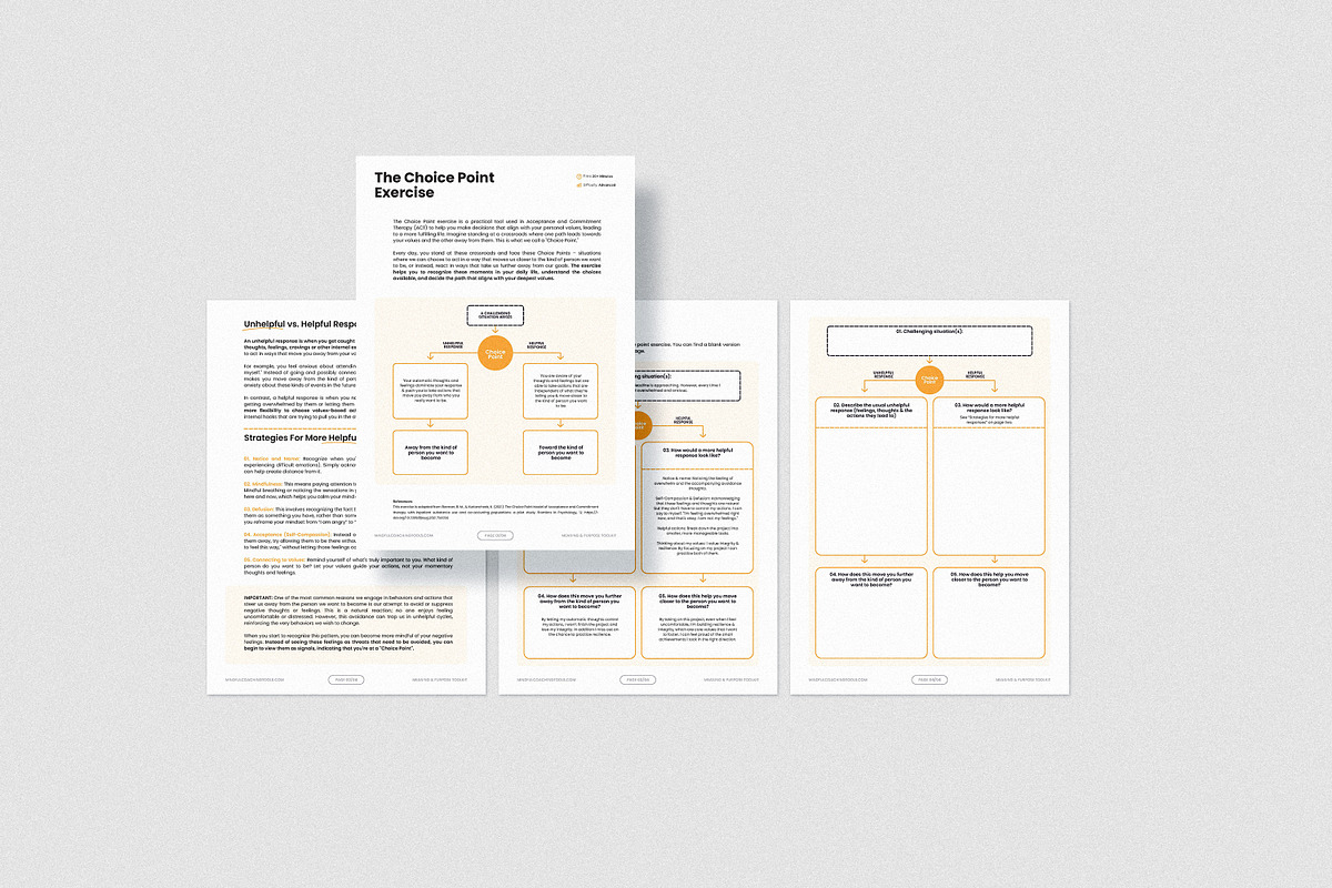 Finding Meaning & Purpose Toolkit, a Templates & Theme by AndrewPixel (Photo 13 of 14)