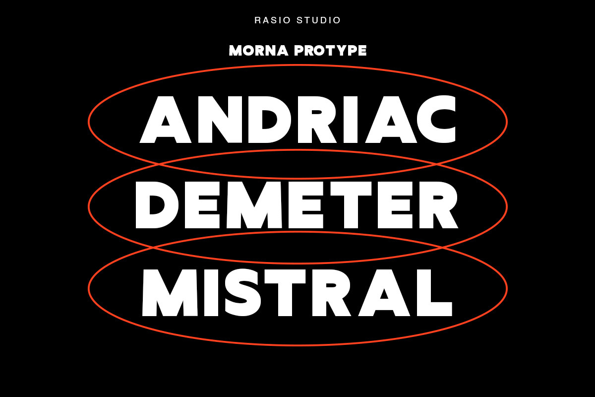 Morka Modern Bold Sans Serif Font, a Sans Serif Font by Rasio Studio (Photo 3 of 10)
