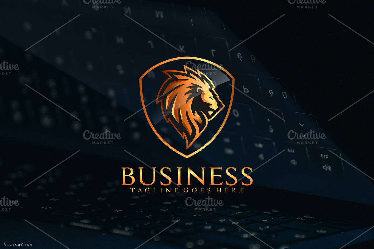 Royal Lion Shield Logo, a Branding & Logo Template by VectorCrow (Photo 4 of 6)