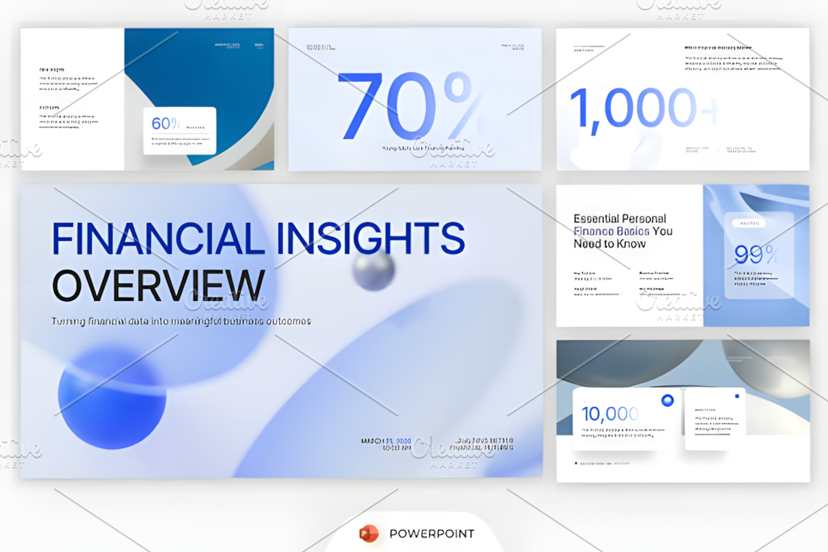Financial Advisory Deck PowerPoint, a Presentation Template by Ink Gallery (Photo 1 of 3)
