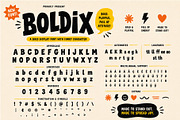 Boldix, a Sans Serif Font by LetterStock (Thumbnail 6 of 7)