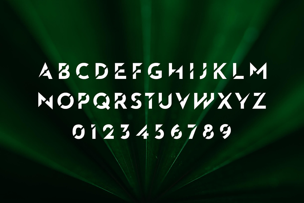 Vanem Font Family – Display Font, a Font by RC graphics (Photo 2 of 8)