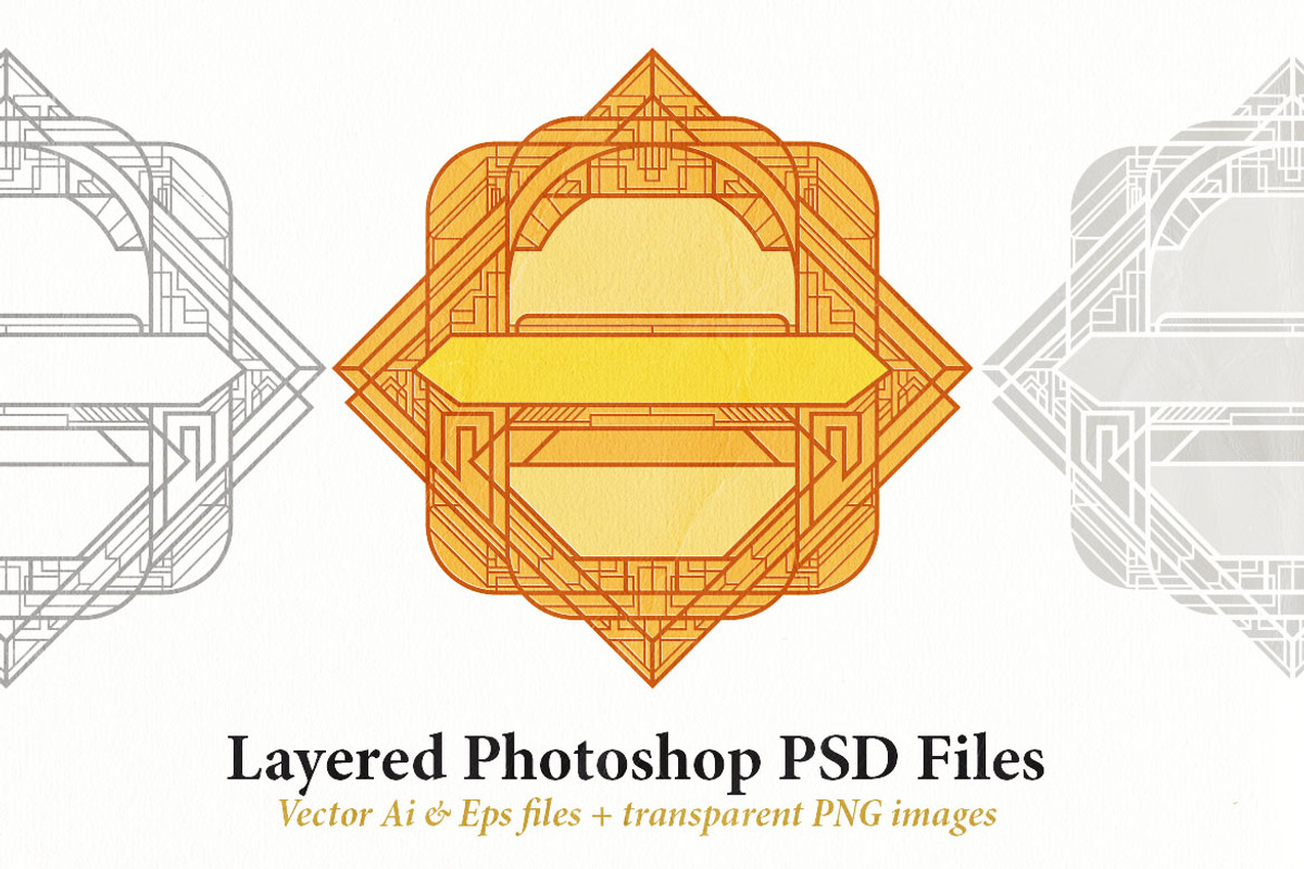 15 Frames - Art Deco Ornament, a Graphic by Cruzine (Photo 2 of 7)
