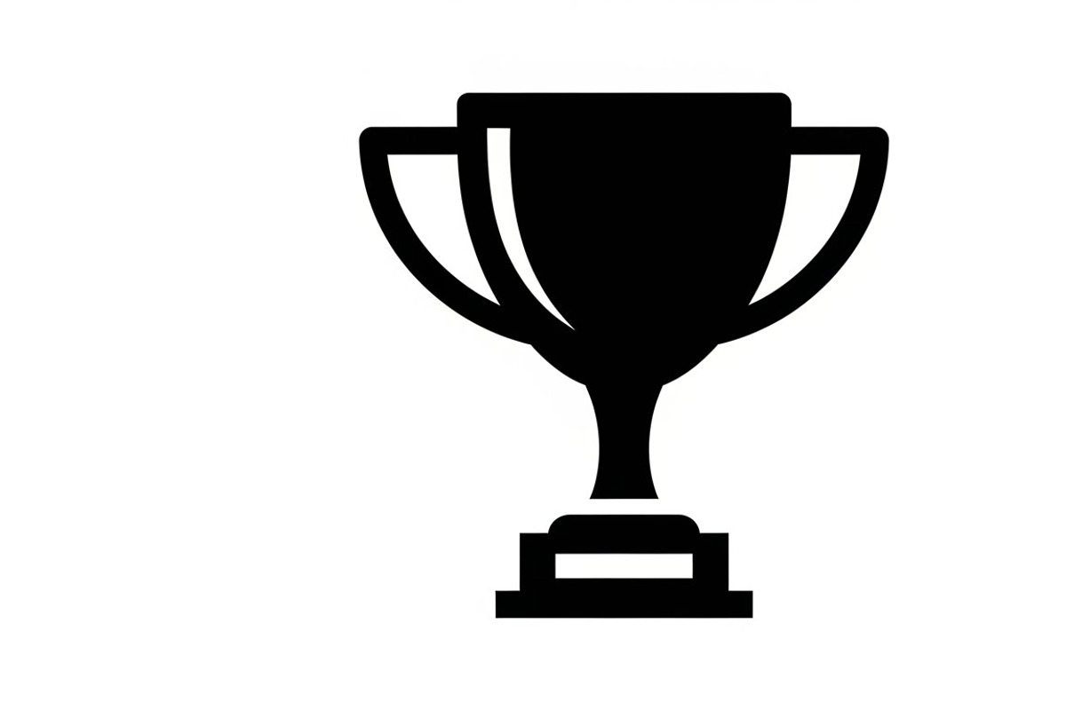 Bold winner trophy cup icon, an Illustration by Amazin_art (Photo 17 of 29)