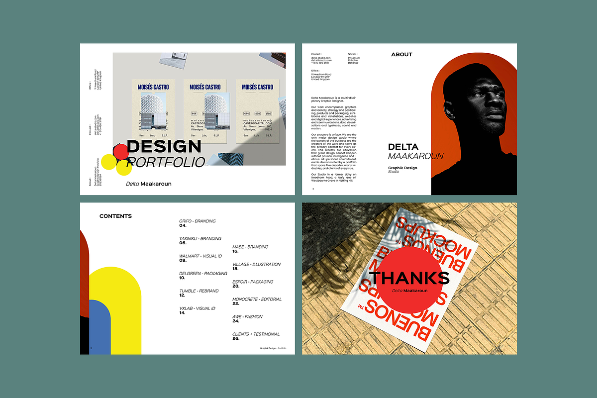 Design Works / Portfolio, a Marketing Template by Bervisual (Photo 2 of 6)