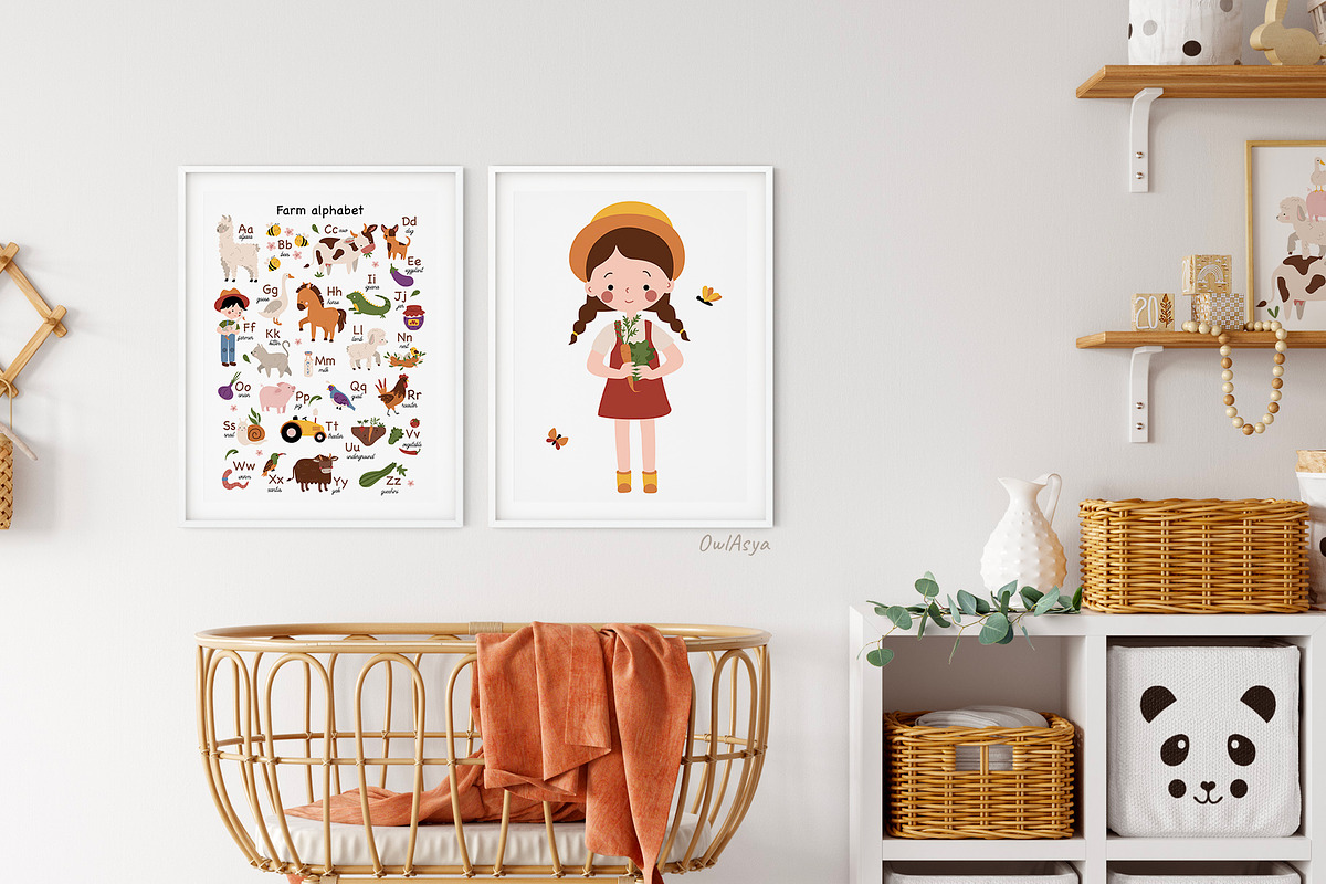 Farm time collection, an Animal Illustration by owlasya (Photo 2 of 10)
