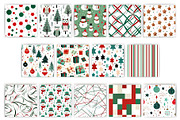 Christmas seamless pattern 02., a Texture Graphic by KENO Mascots (Thumbnail 3 of 5)
