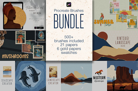 Procreate Brushes Bundle