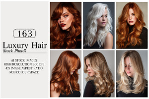 163 Luxury Hair Stock Photos, a Beauty & Fashion Photo by Canvas Craft